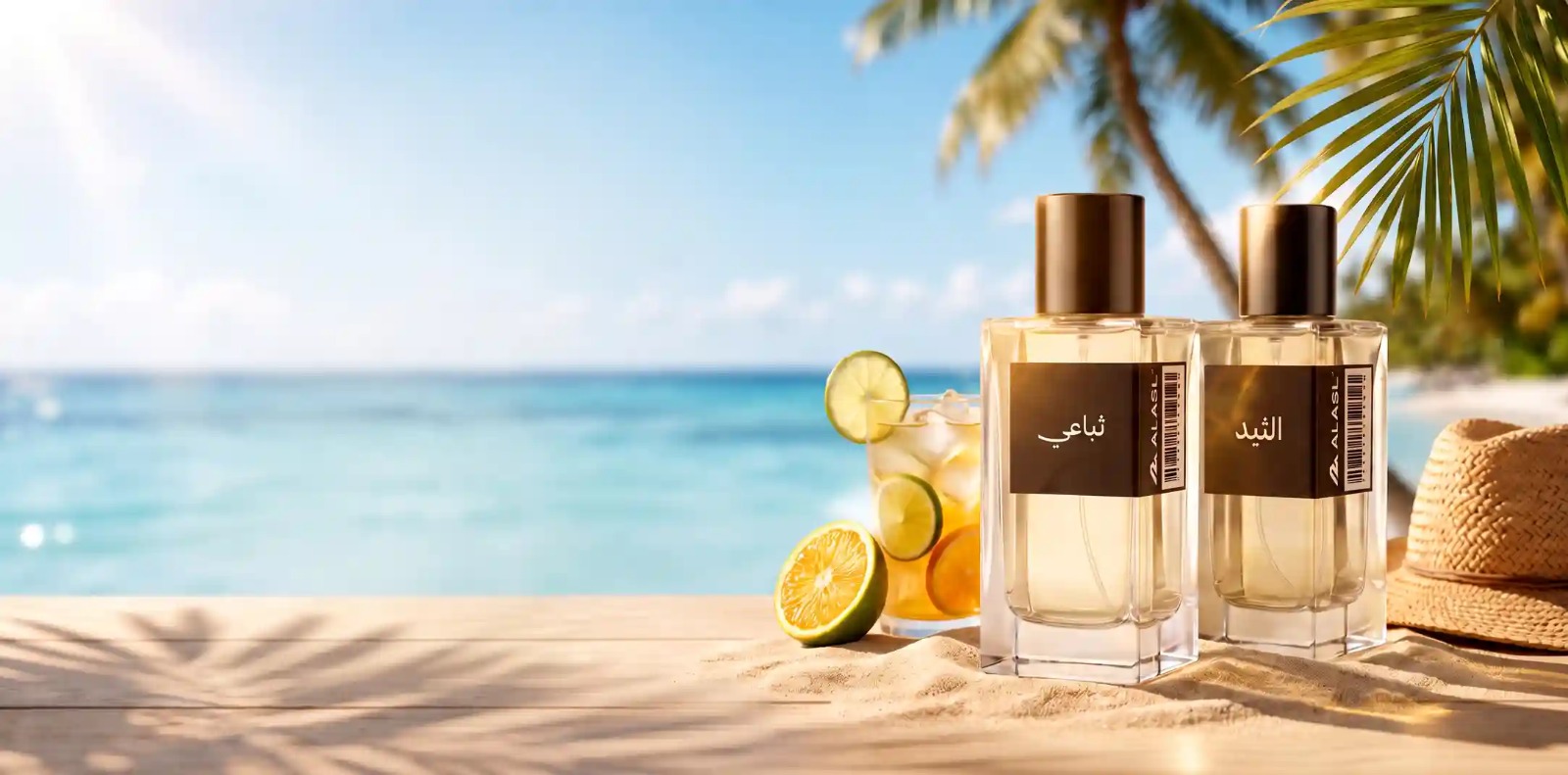 عطر باندل صيفي - ثباعي + الثيد (٥٠ مل) من الأصل